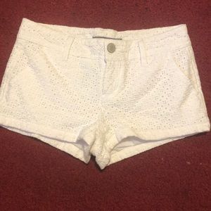 White prince & fox shorts